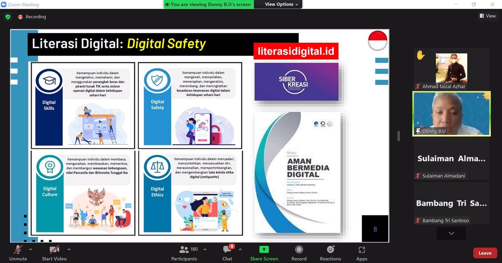 Webinar 'Tantangan Era Digital: Santernya Kasus Fraud di Industri Jasa Keuangan Indonesia',