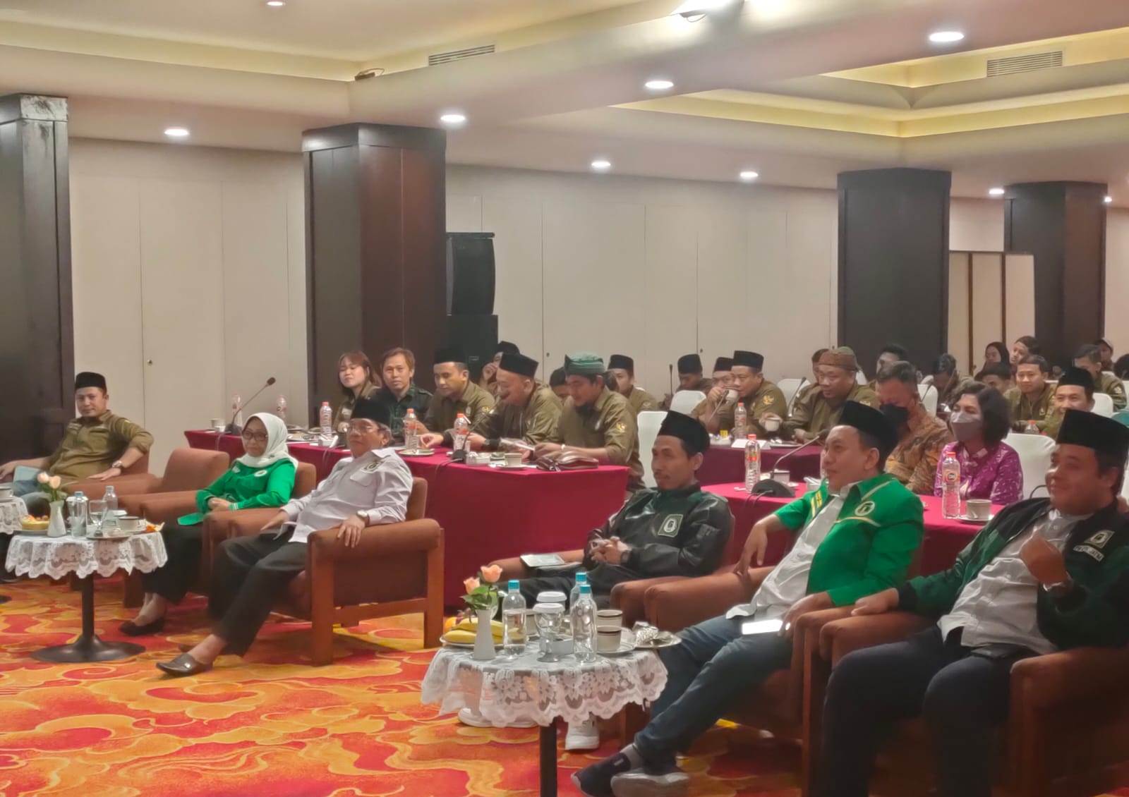 Pengurus Pimpinan Wilayah Generasi Muda Pembangunan Indonesia (PW GMPI) Jatim periode 2022-2027 resmi dilantik di Surabaya, Sabtu (29/10).