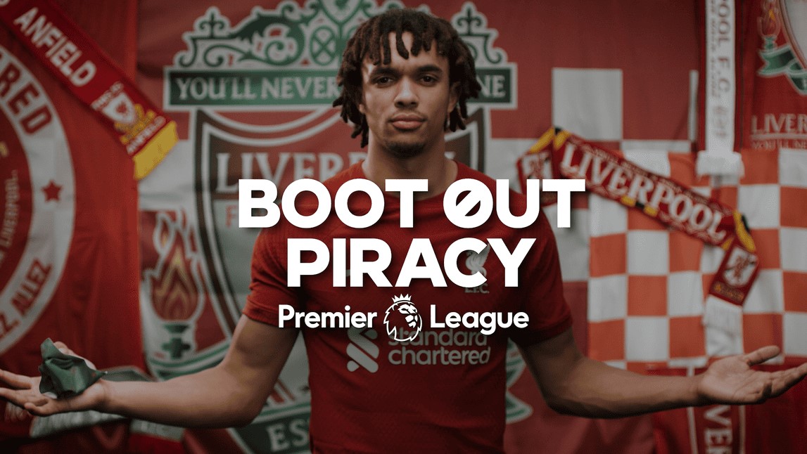 Bek Liverpool Trent Alexander-Arnold dalam kampanye boot out piracy