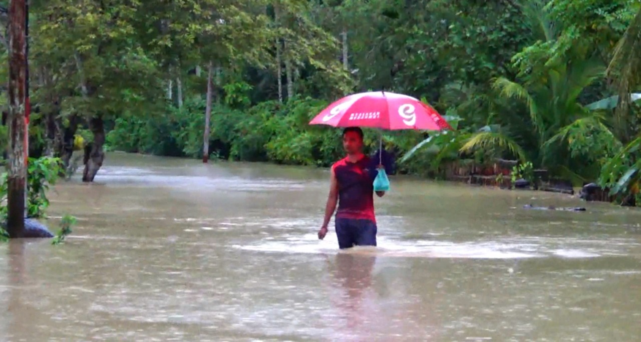 7 Kecamatan di Aceh Utara Terendam Banjir, Ribuan Warga Mengungsi