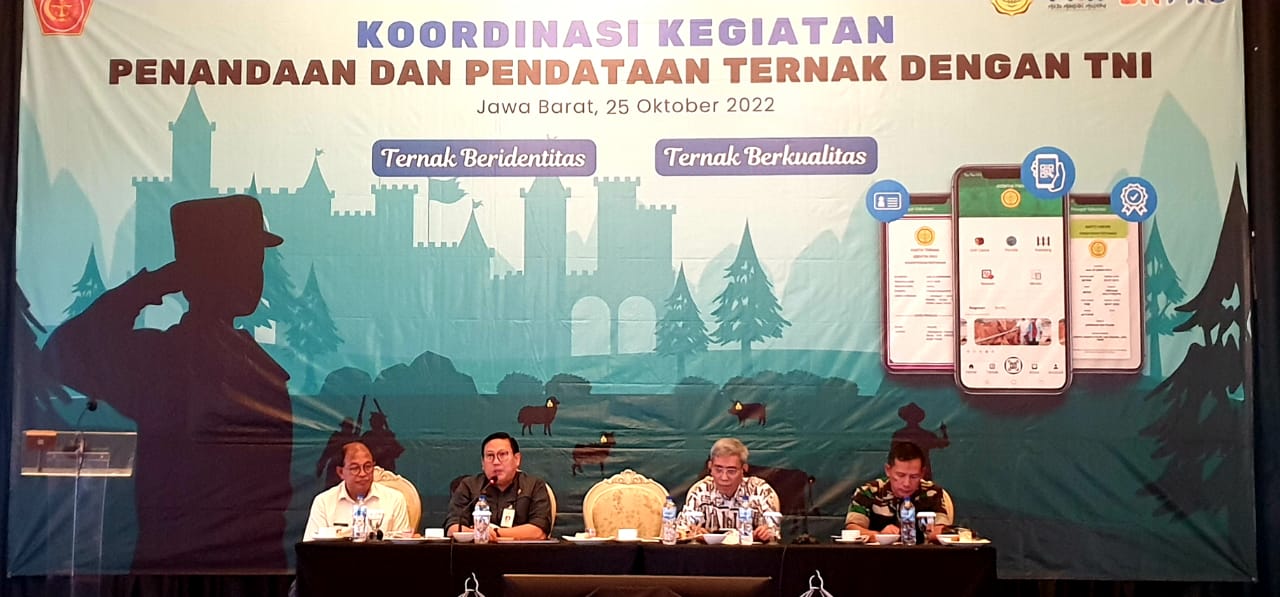 Koordinasi Kegiatan Penandaan dan Pendataan Ternak di Jawa Barat