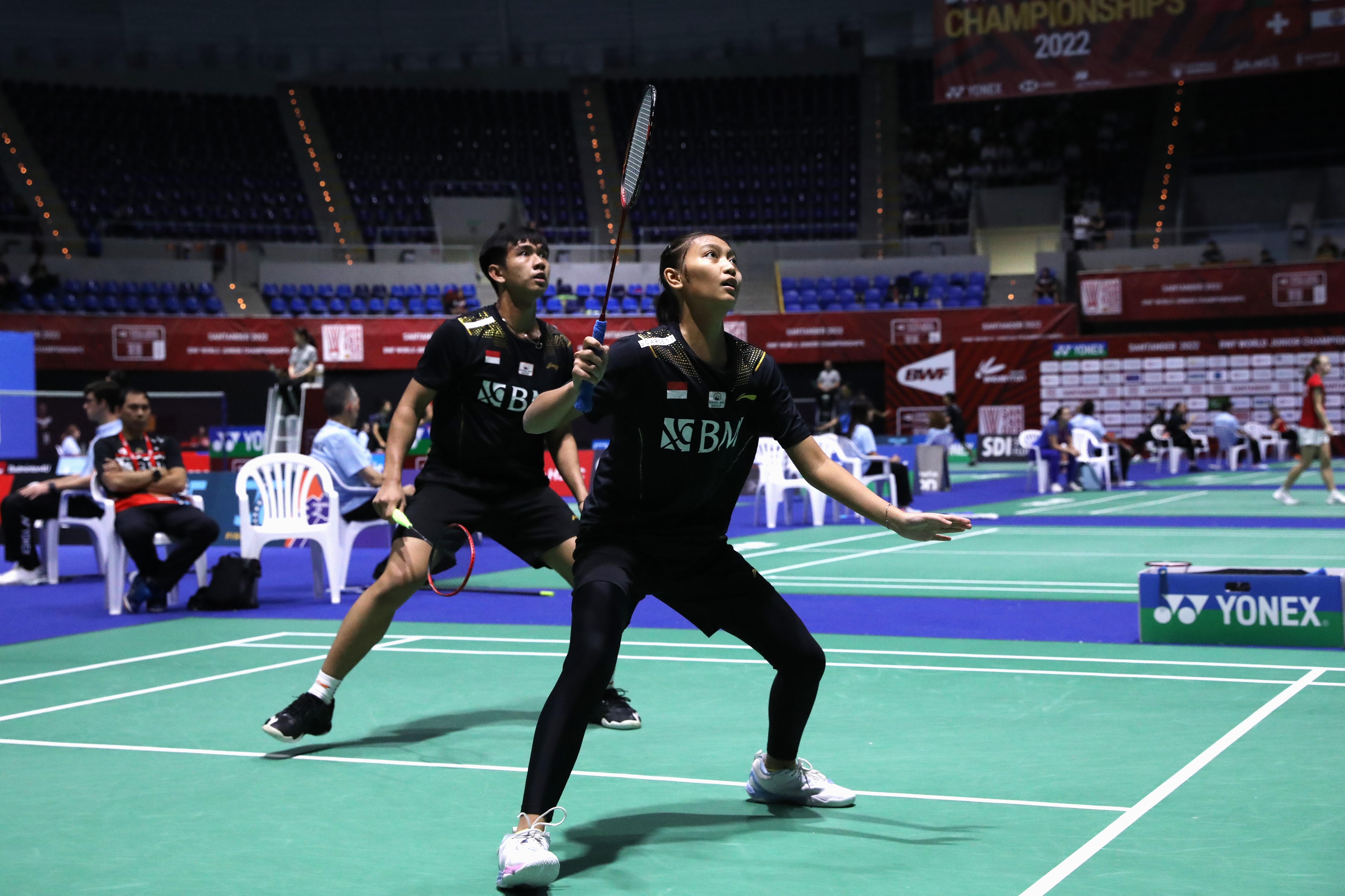 Ganda campuran Rafli Ramanda/Az-Zahra Putri Dania