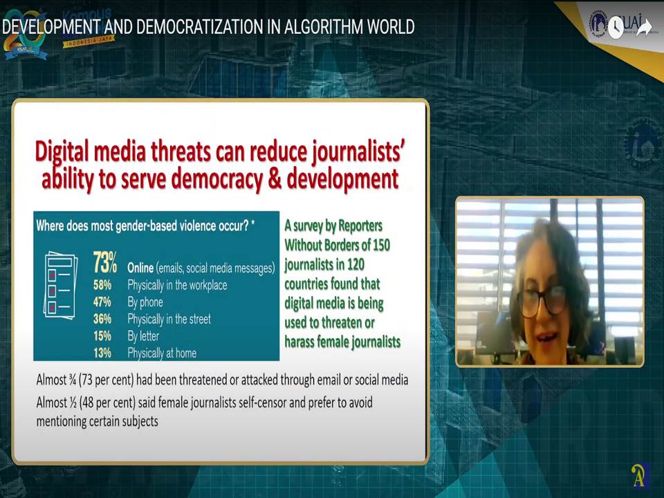 Angela Romano, mantan jurnalis dan Associate Professor of Journalism di Queensland University of Technology in Australia.