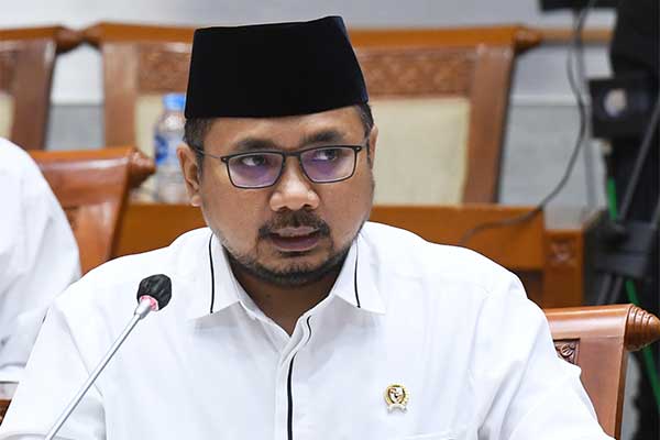 Menteri Agama Yaqut Cholil Qoumas.