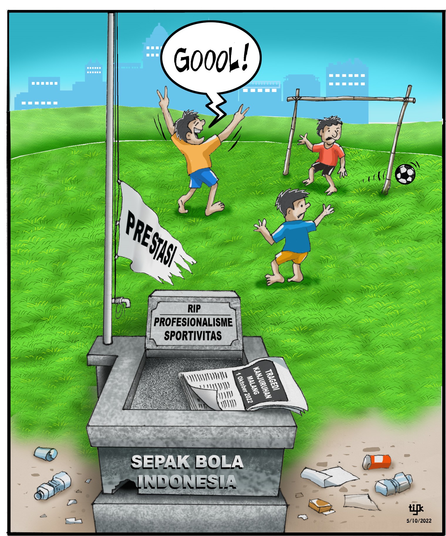 Sepak bola Indonesia.