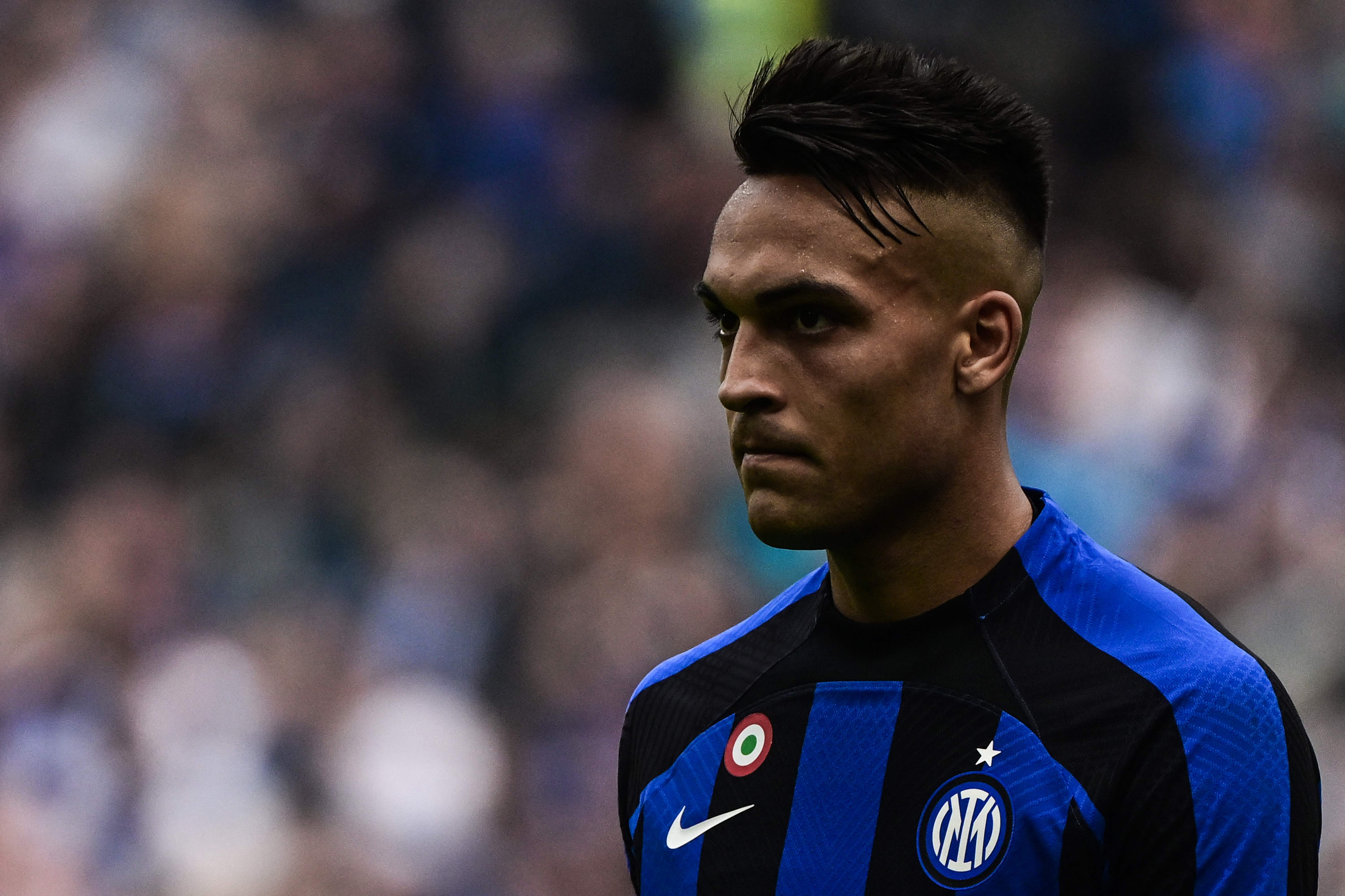Pemain Inter Milan Lautaro Martinez