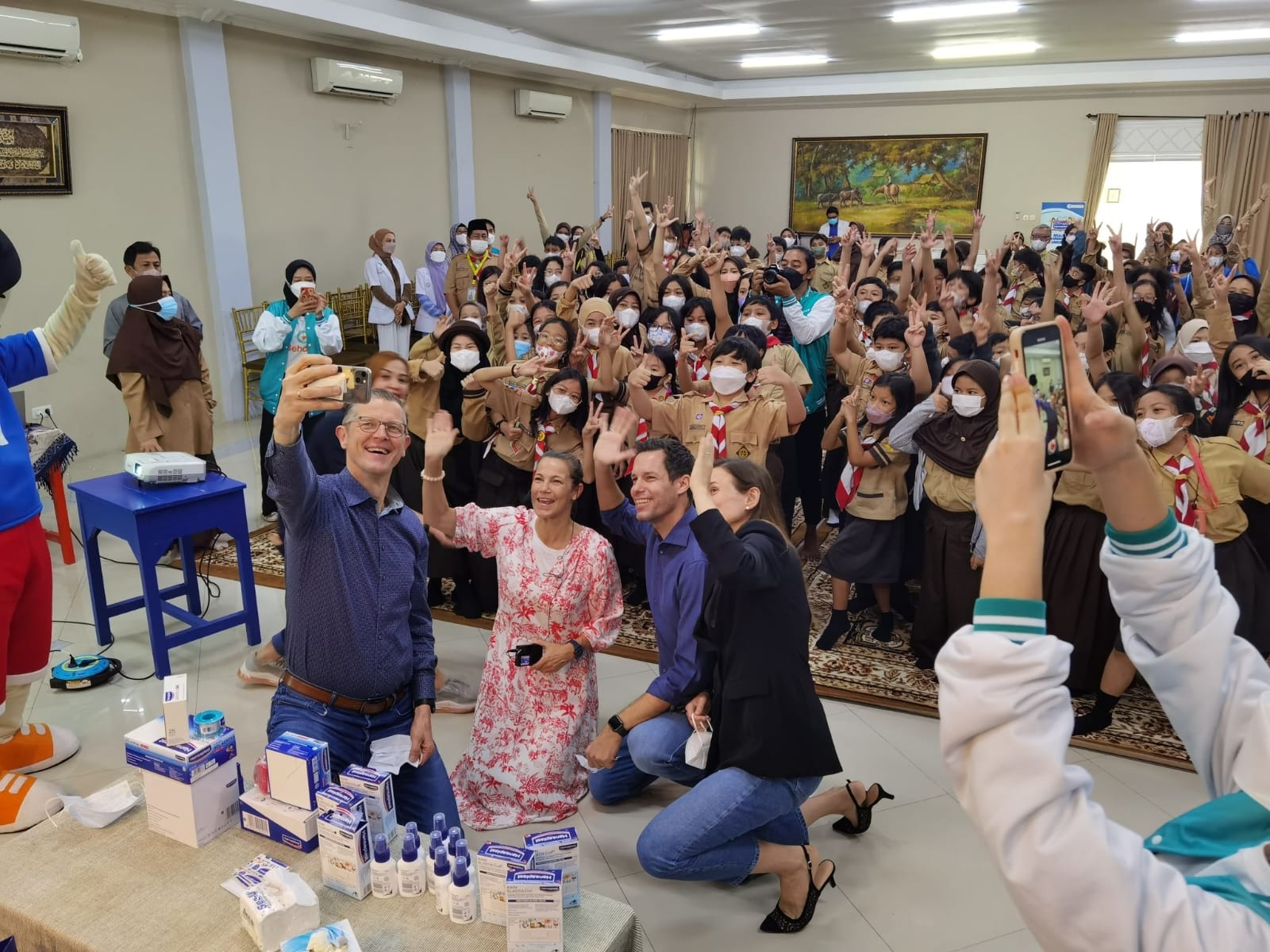 Ribuan Siswa SD Dapat Edukasi Tentang Tata Cara Pertolongan Pertama