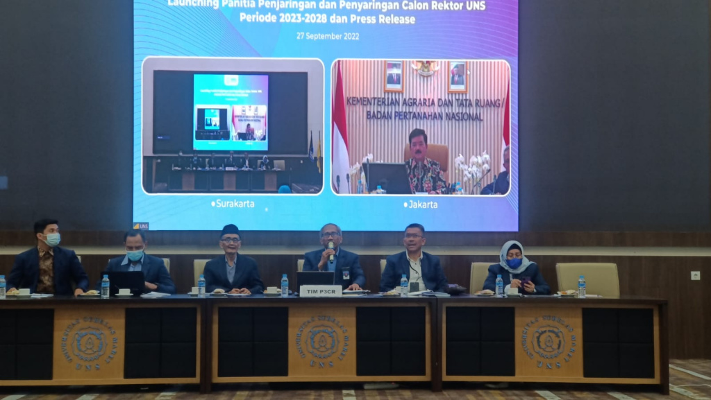 UNS Gelar proses pemilihan rektor periode 2023 - 2028 dengan mekanisne baru, diikuti 9 kandidat. Tidak ada satu puÂ  pendaftar dari luar.