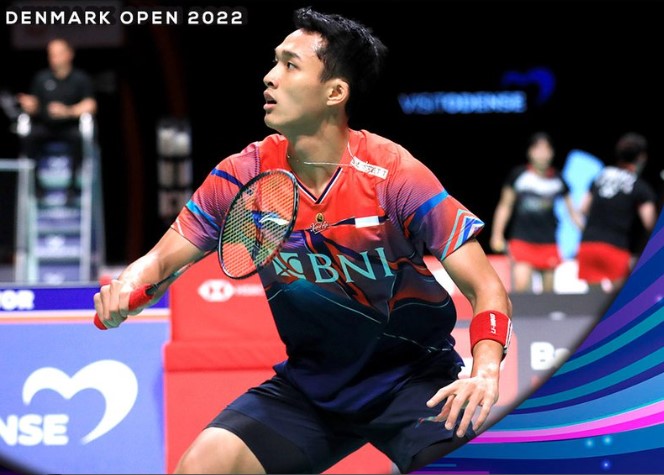 Tunggal putra Indonesia Jonatan Christie