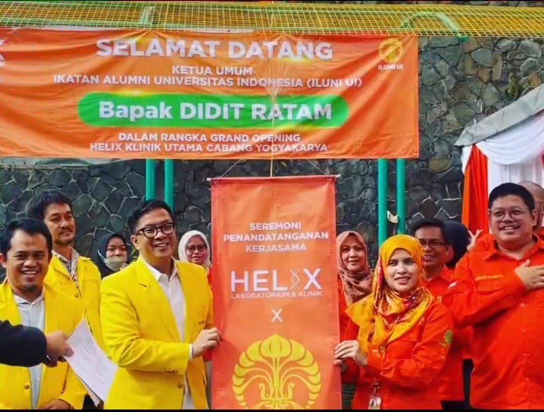 Iluni UI menggandeng Helix Lab untuk menyediakan layanan kesehatan lengkap bagi para alumni UI dan masyarakat