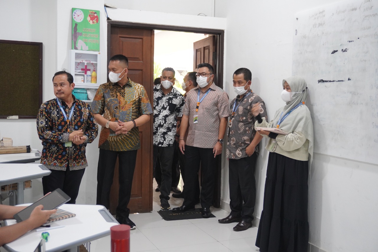 Kunjungan perwakilan Pemerintah Kota (Pemkot) Palopo, Sulsel ke sekolah Al-Azhar Kelapa Gading, Jakarta.