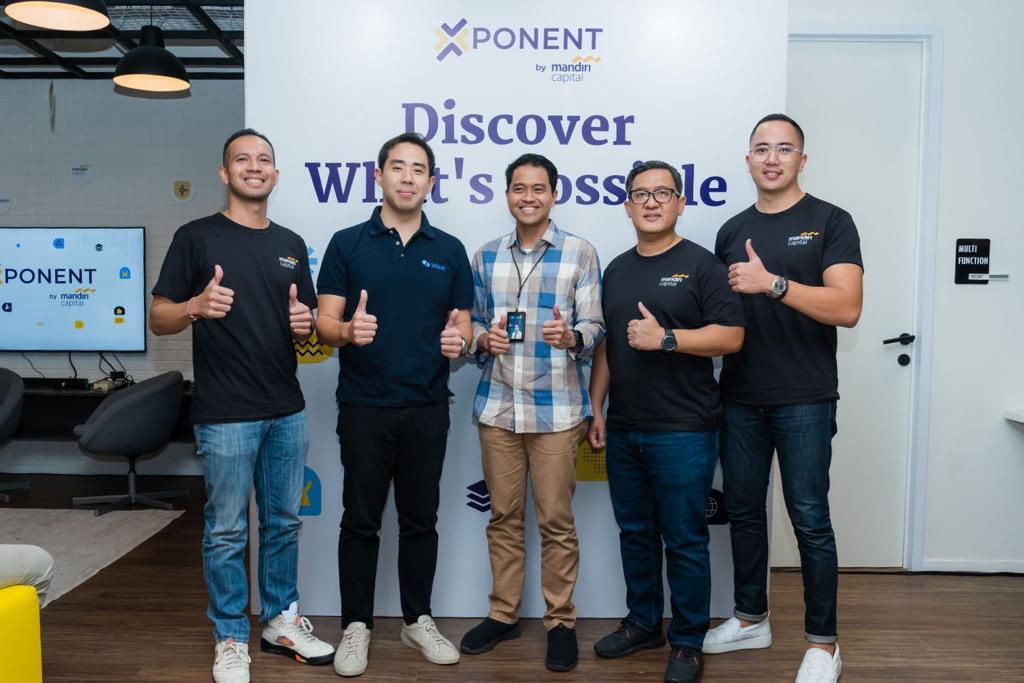 Acara program Xponent dengan mengumumkan beberapa kerja sama strategis bisnis unit Mandiri Group dengan startup di Indonesia.