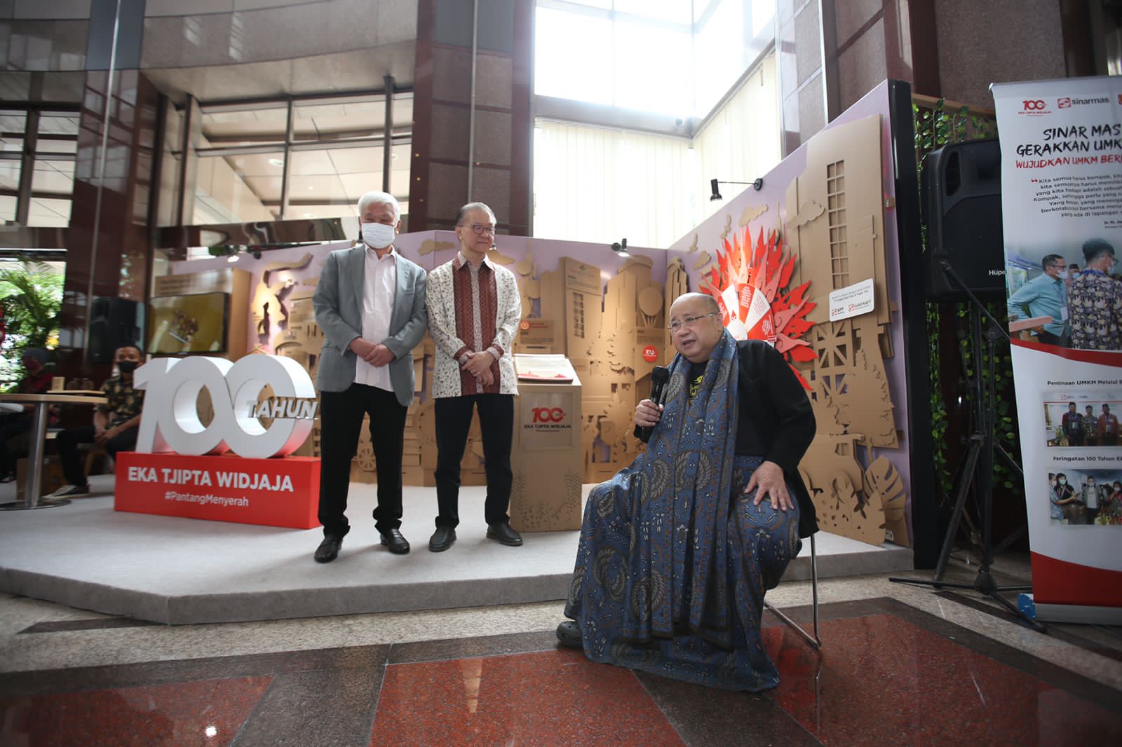 Peringatan 100 Tahun Eka Tjipta Widjaja, pendiri SInar Mas