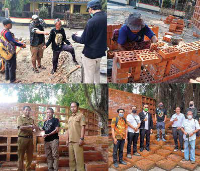 Proses konstruksi.