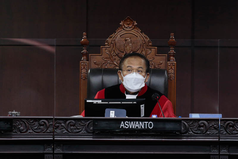 Hakim Mahkamah Konstitusi Aswanto