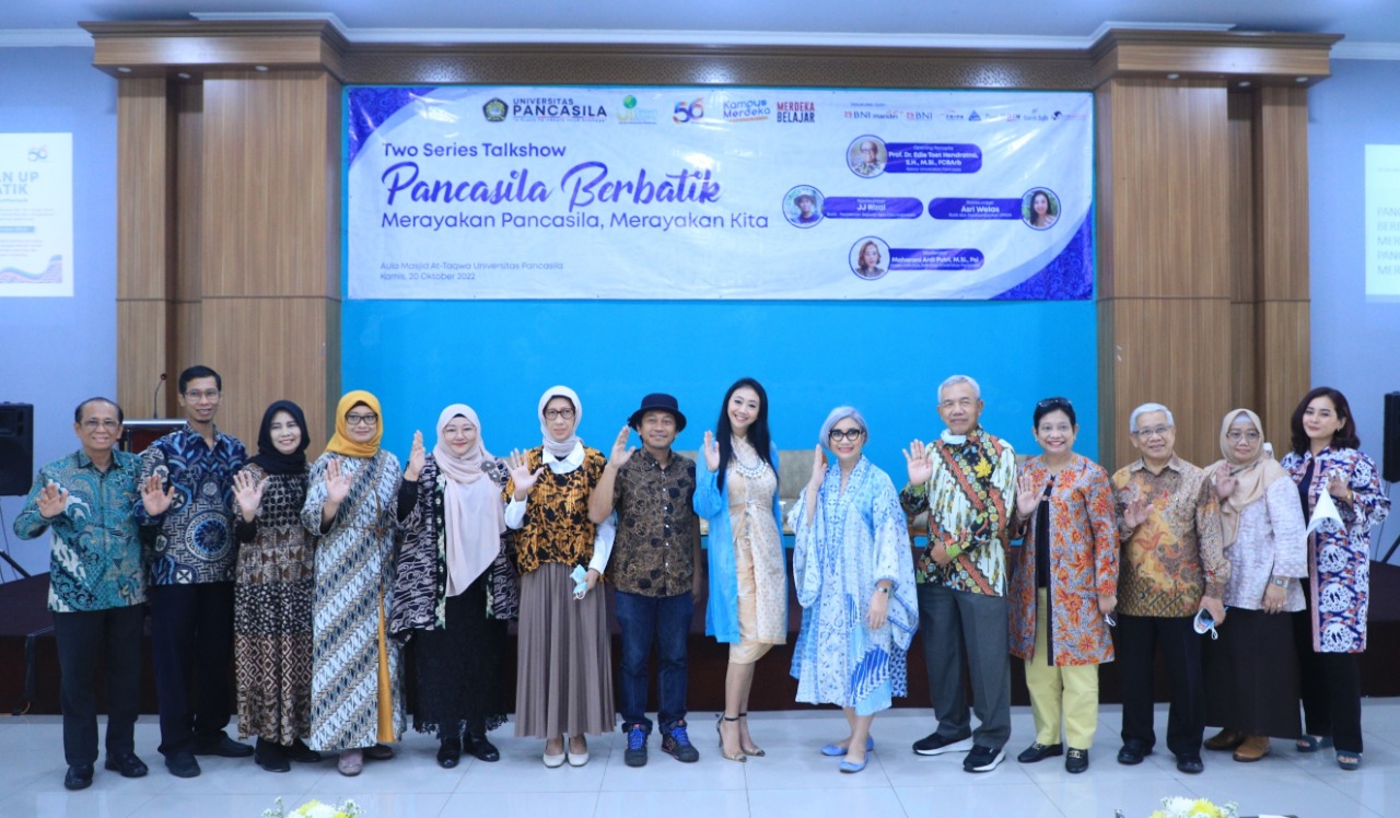 Universitas Pancasila menggelar kampanye budaya sebulan penuh bertajuk “Pancasila Berbatik: Merayakan Pancasila, Merayakan Kita”. 