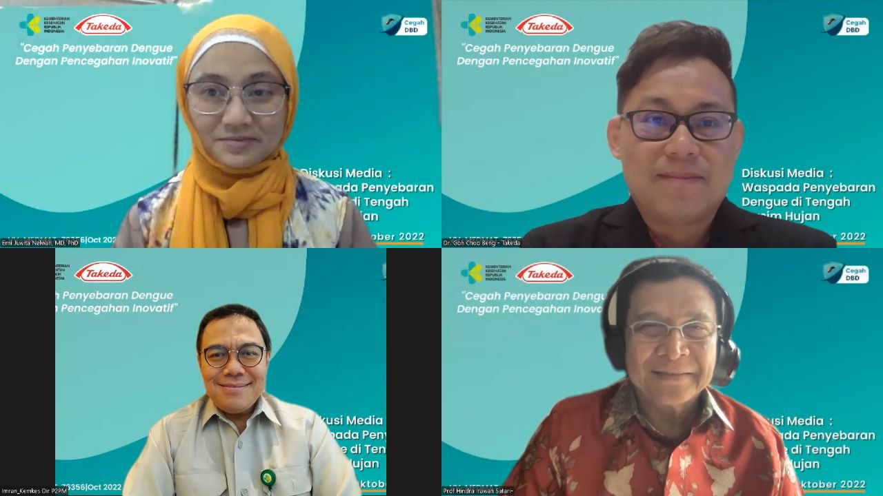 Vaksin Dengue Tetravalen Siap Digunakan Atasi DBD di Tanah Air