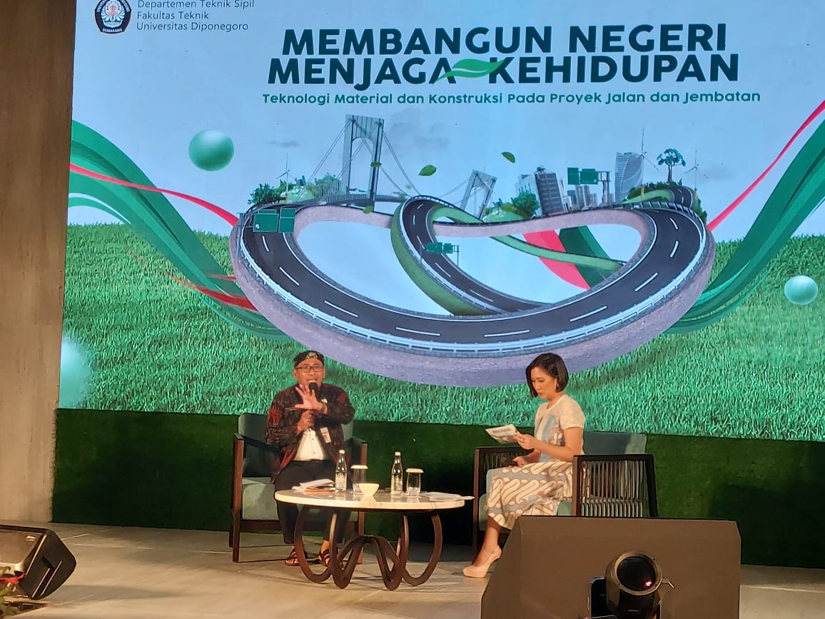 Seminar Teknologi Inovasi Pembangunan Infrastruktur Berkelanjutan di Semarang, Jawa Tengah