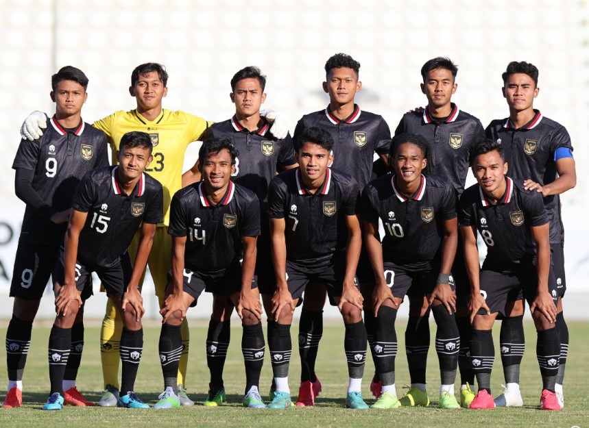 Timnas U-20 yang berlaga di laga uji coba melawan timnas Turki U-20