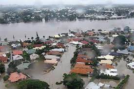 Saat banjir bandang mengepung Australia.