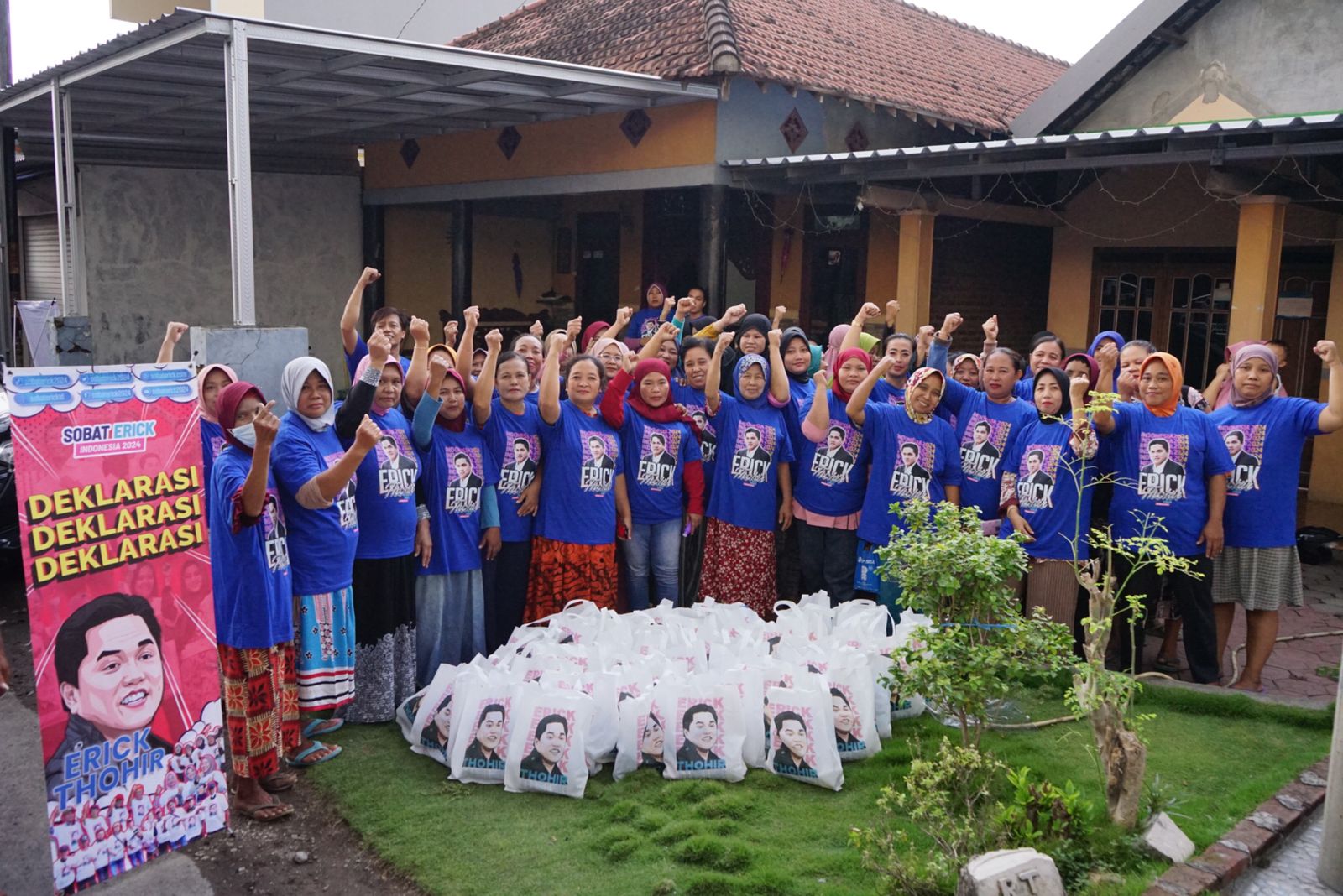 Kegiatan Sobat Erick di Jawa Timur.