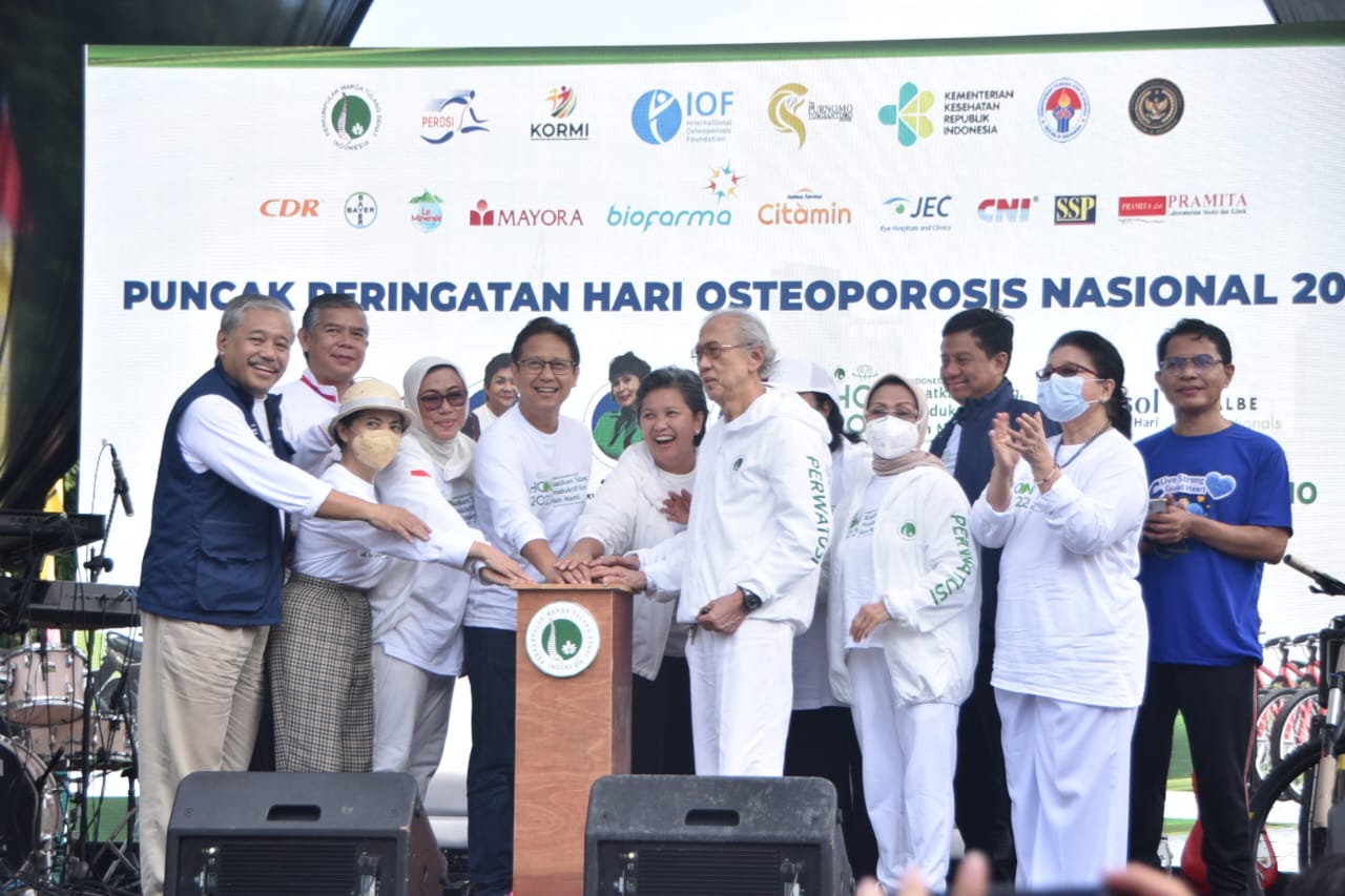  Sekretaris Deputi (Sesdep) Pemberdayaan Pemuda Kemenpora Esa Sukmawijaya menghadiri kegiatan Hari Osteoporosis Nasional (HON)