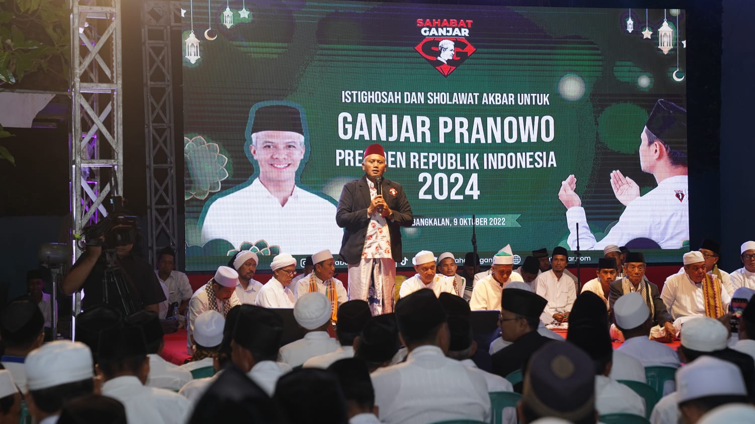 Kegiatan Sahabat Ganjar di Madura.
