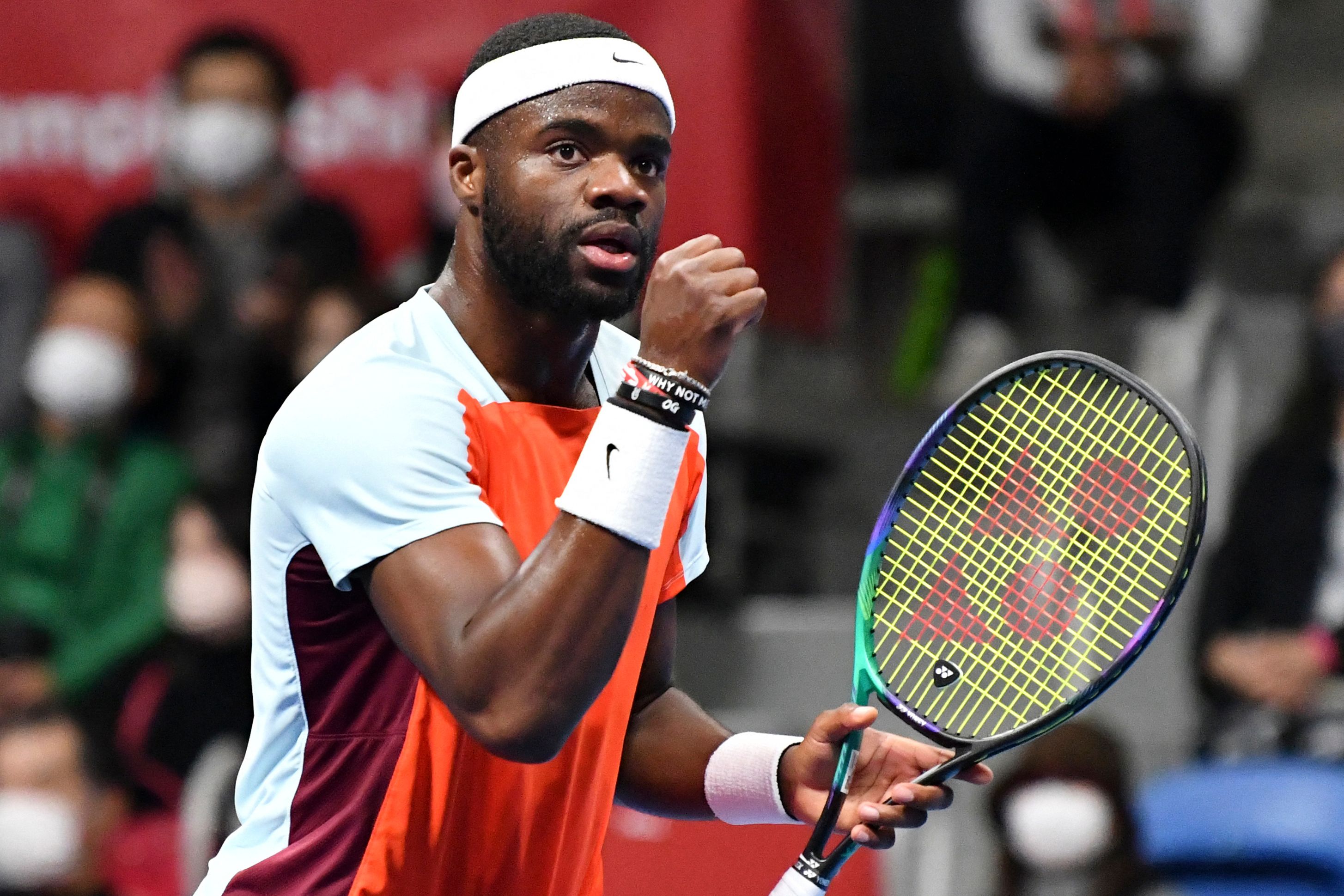 Petenis AS Frances Tiafoe mengincar gelar pertamanya di Jepang Terbuka 2022.