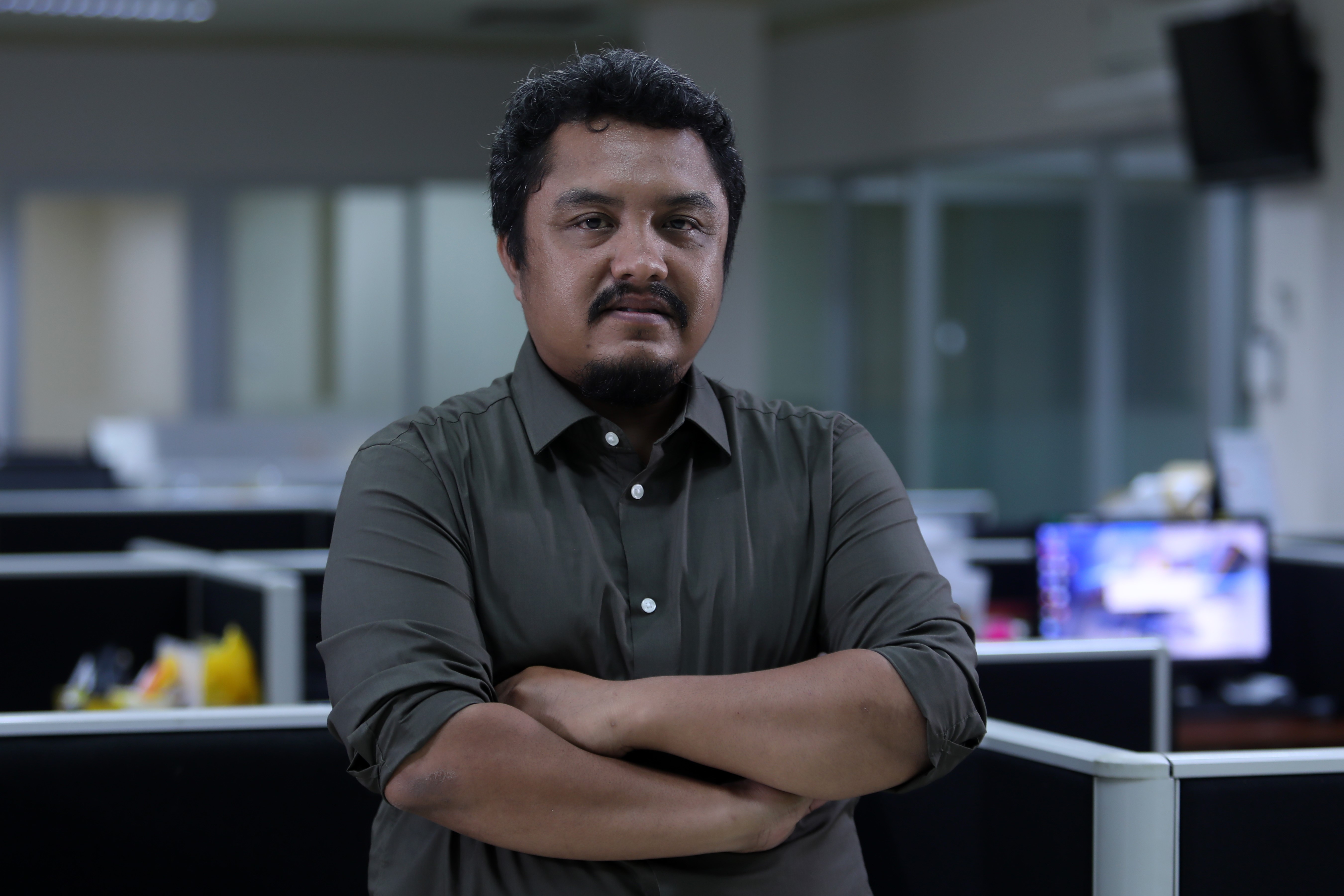 Editor Media Indonesia Akhmad Mustain