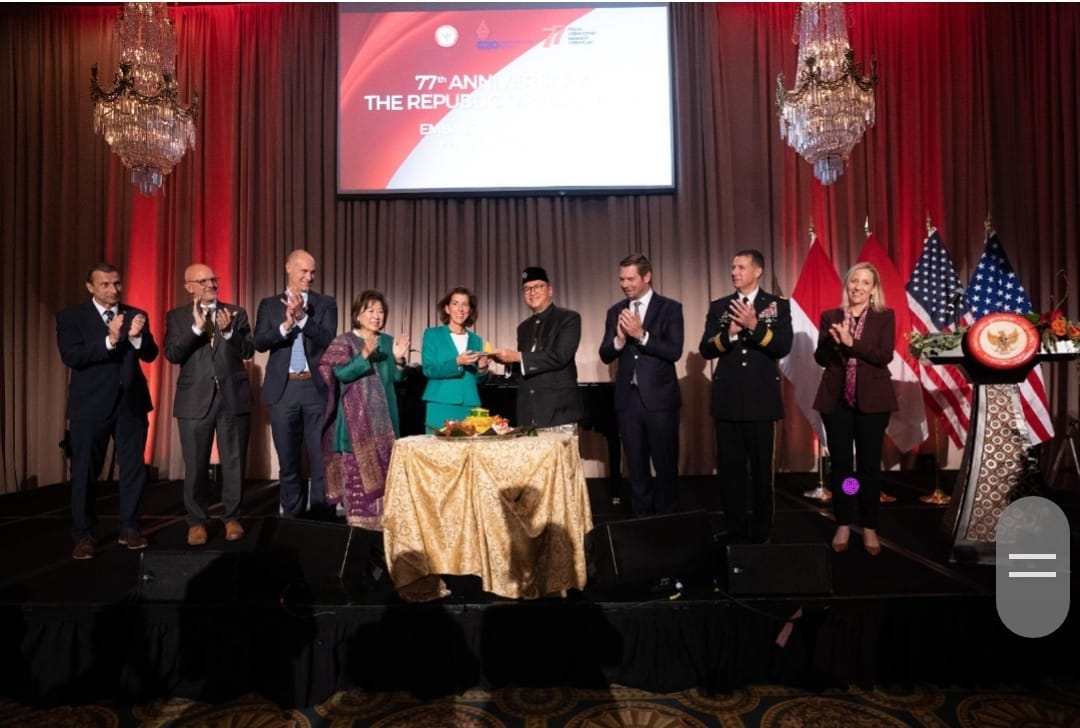 Resepsi diplomatik HUT I ke-77 di Washington D.C, Amerika Serikat