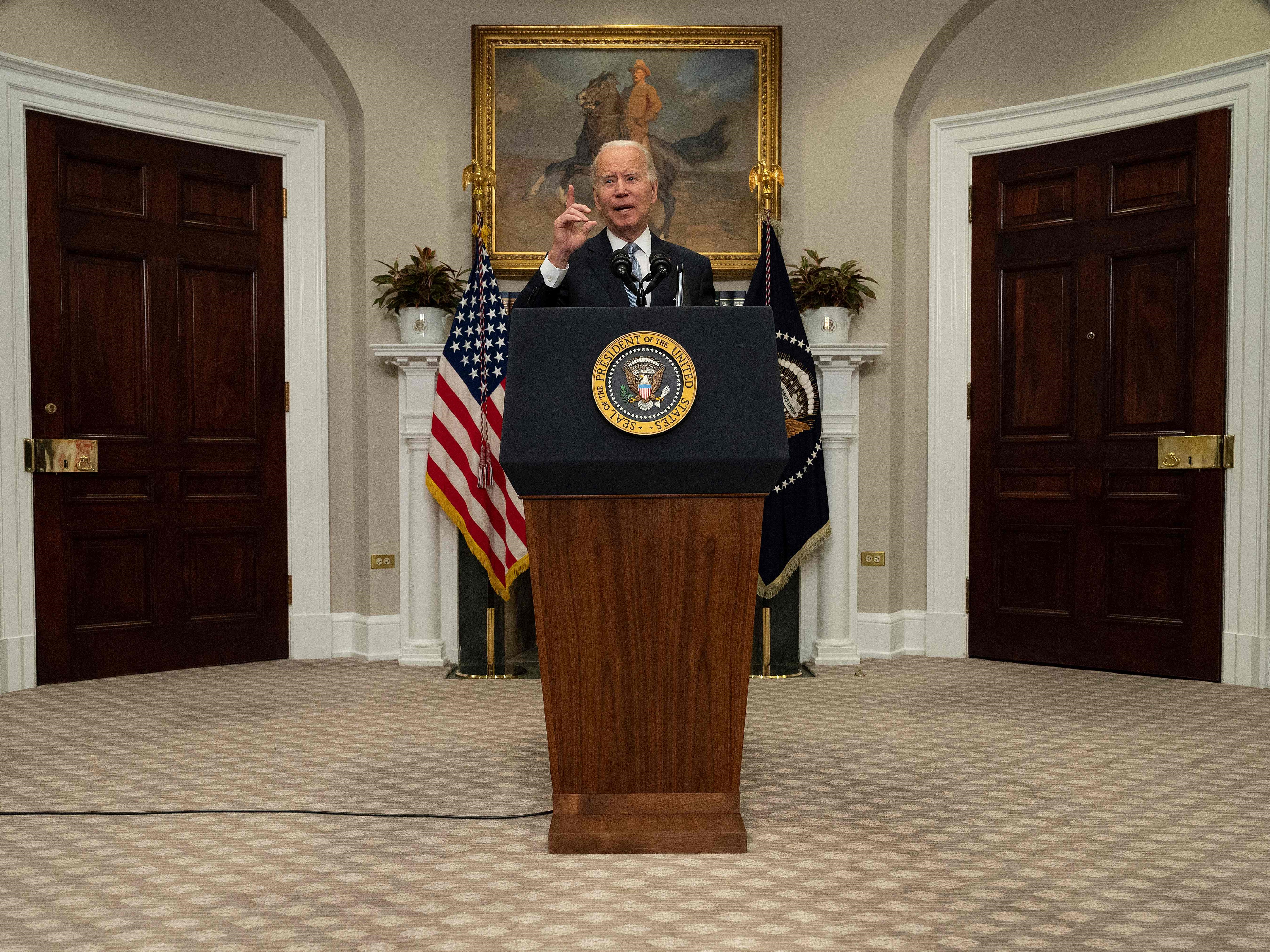 Biden Sebut Amerika Serikat tidak akan Terintimidasi oleh Putin