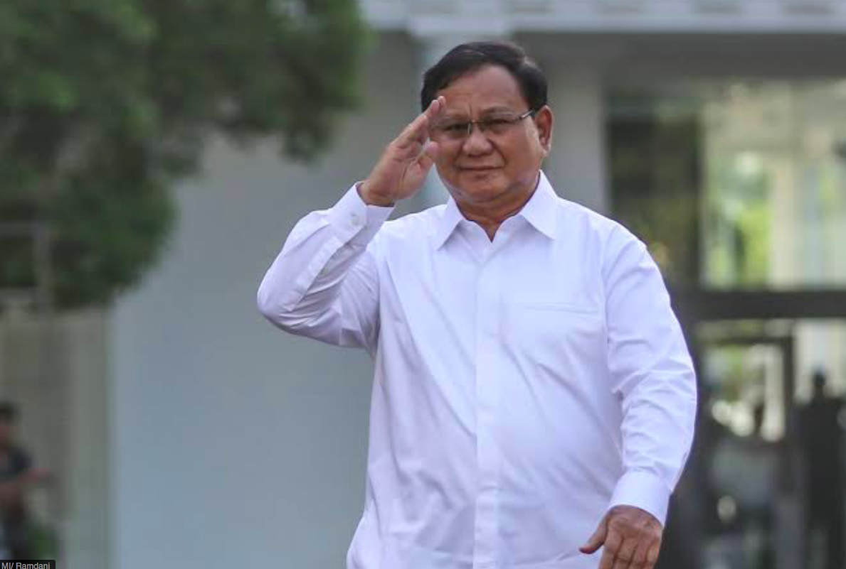 Menteri Pertahanan RI Prabowo Subianto.