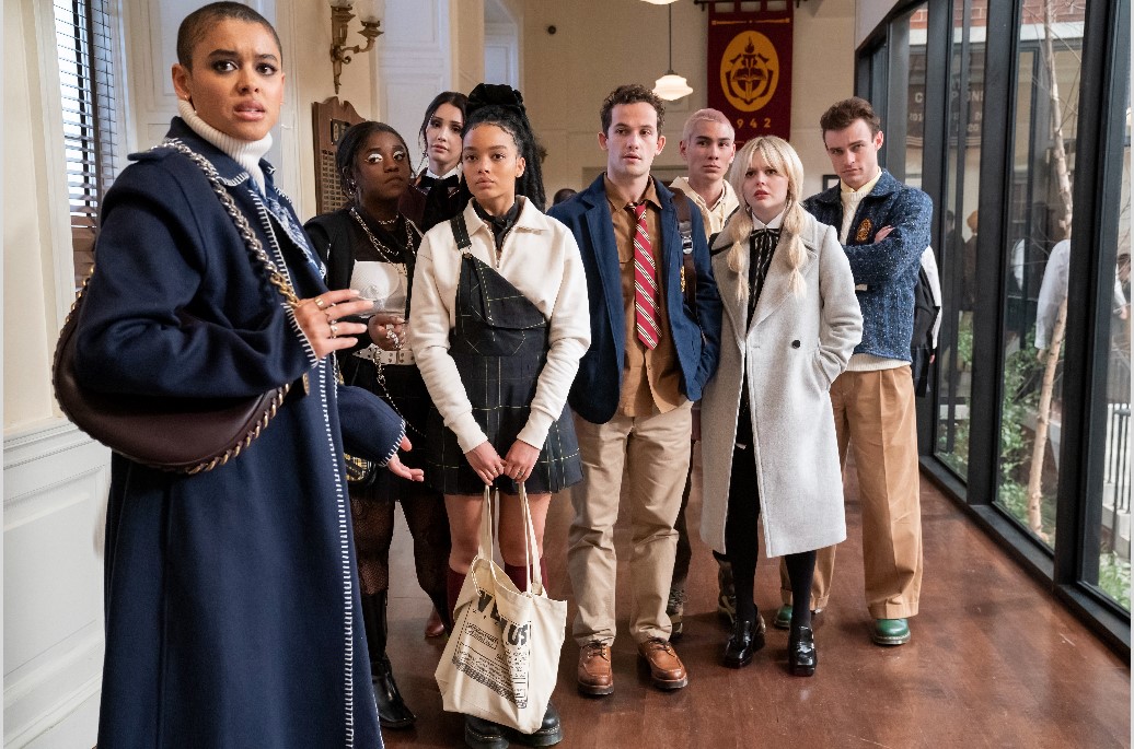 Cuplikan adegan dari serial Gossip Girl