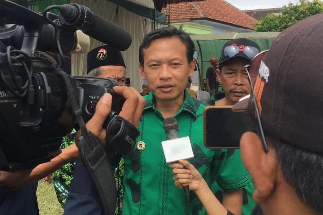 Sekjen Pengurus Pusat Gerakan Pemuda Ka'bah (GPK) M. Thobahul Aftoni 