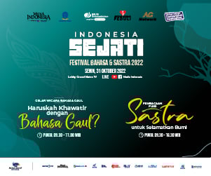 Poster kegiatan Festival Bahasa dan Sastra