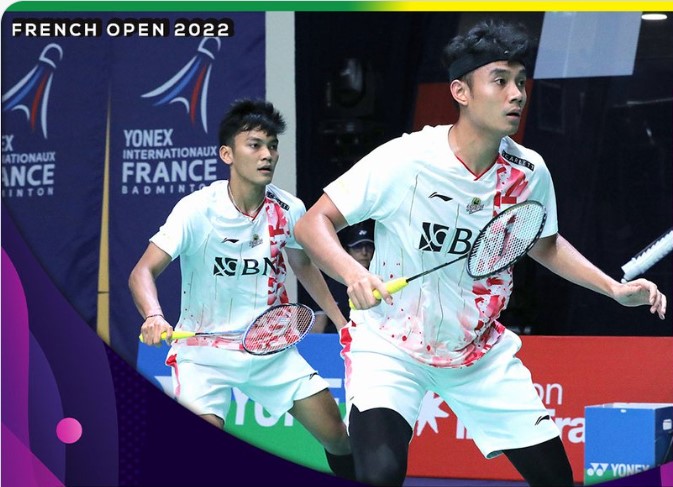 Ganda putra Indonesia Bagas Maulana/Muhammad Shobul Fikri