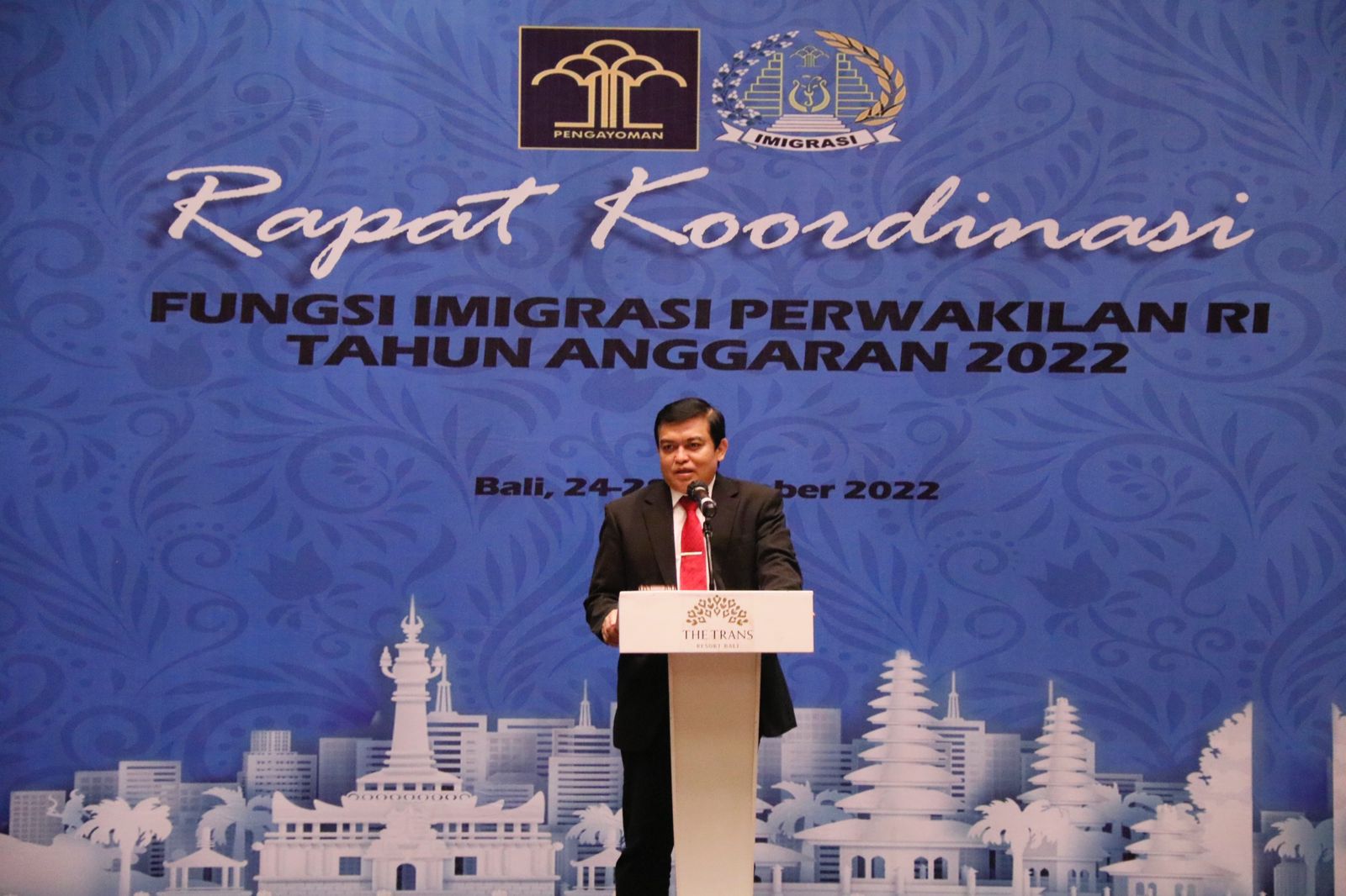 Plt Direktur Jenderal Imigrasi Widodo Ekatjahjana