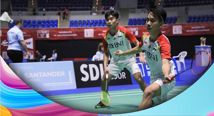 Ganda putra Indonesia Muh Putra Erwiansyah/Patra Harapan Rindorindo