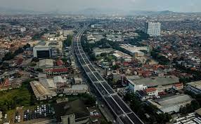 Flyover Kopo, Bandung, Jawa Barat.  