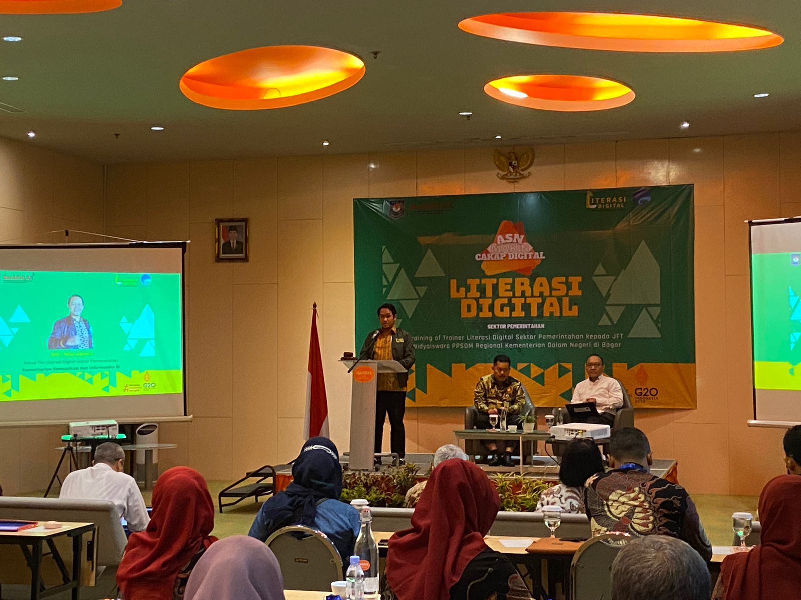 Pelatihan literasi digital bagi ASN BPSDM Kemendagri
