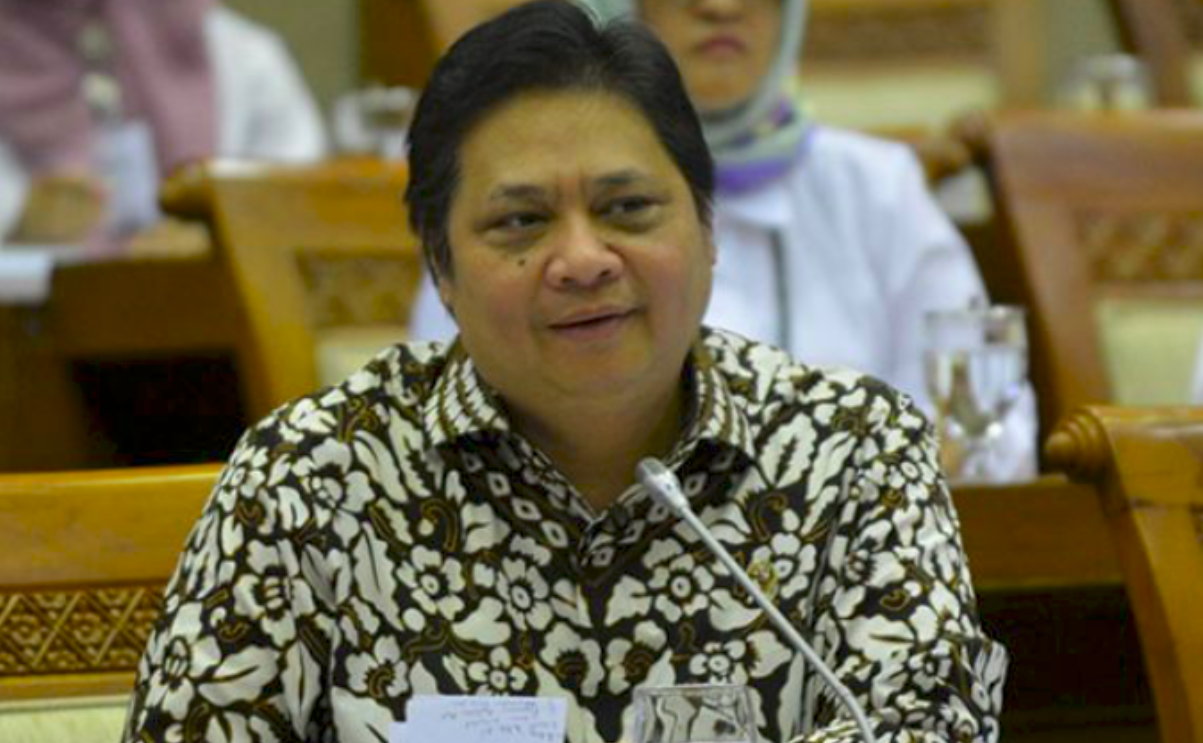 Menteri Koordinator Bidang Perekonomian Airlangga Hartarto.