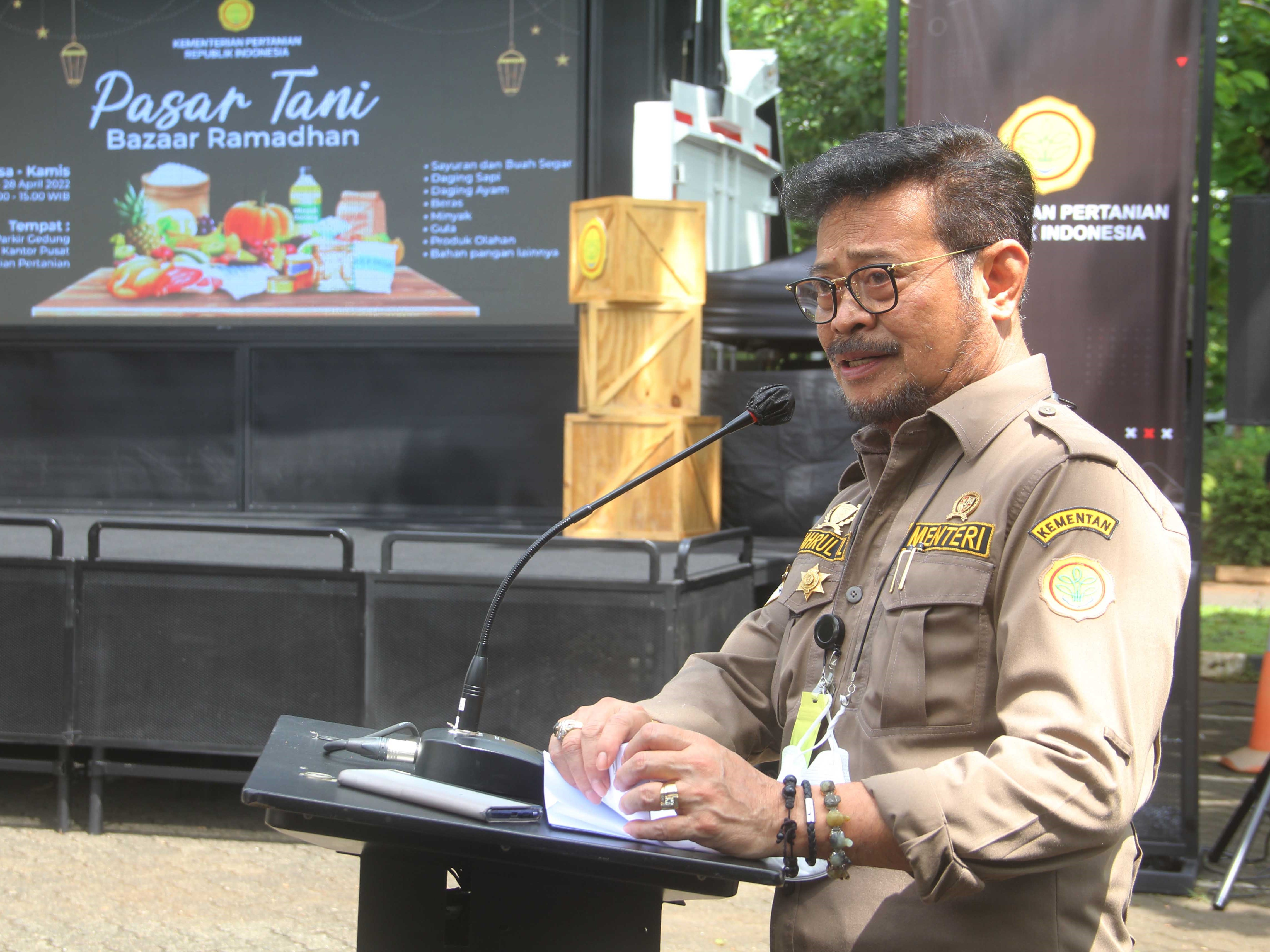 Menteri Pertanian Syahrul Yasin Limpo.