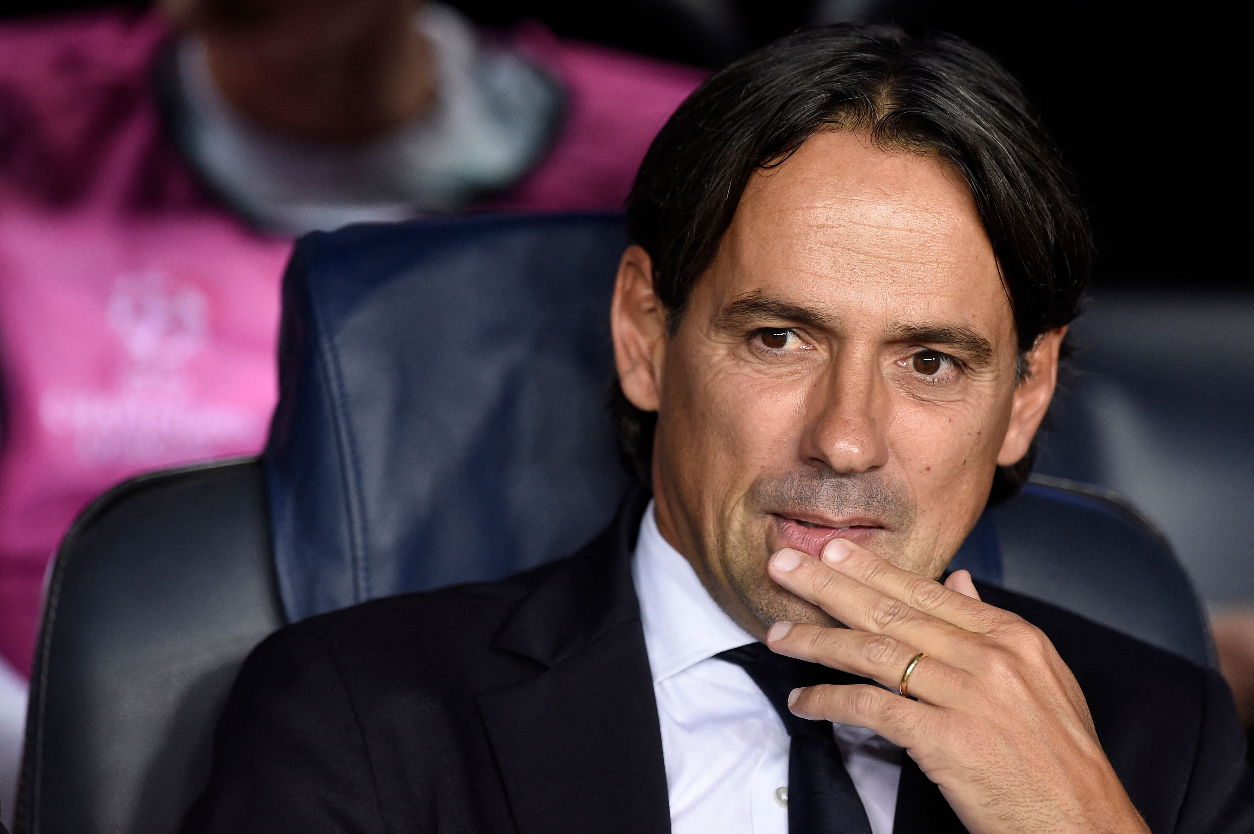 Pelatih Inter Milan Simone Inzaghi