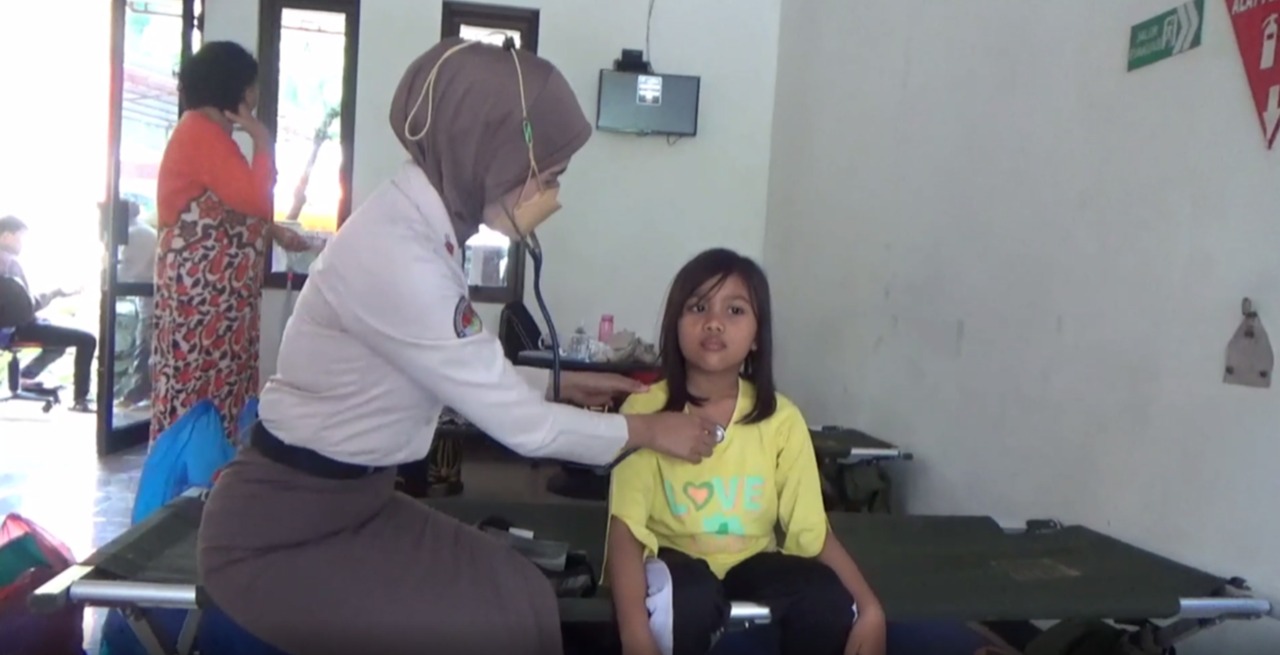 Pengungsi Banjir Trenggalek mulai Terserang Penyakit