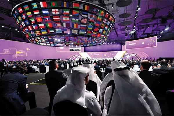 KONGRES FIFA: Pemilihan Qatar sebagai tuan rumah Piala Dunia 2022 tidak lepas dari kontroversi.
