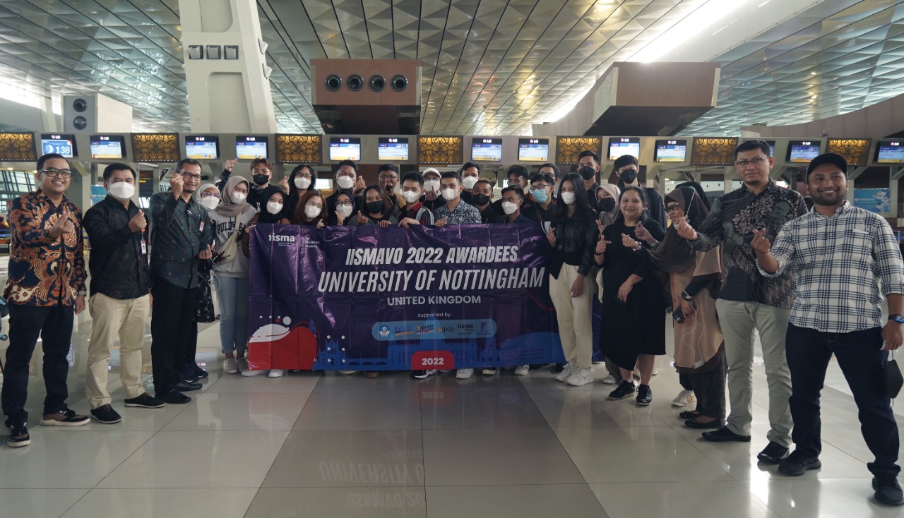 Pelepasan 24 penerima beasiswa (awardees) Indonesian International Student Mobility Awards for Vocational Edition (IISMAVO) menuju Inggris