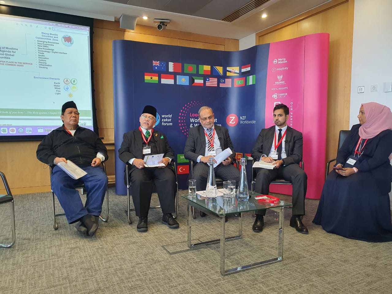 Salah satu kegiatan World Zakat and Waqf Forum (WZWF) 2022 di Leeds, Inggris. 