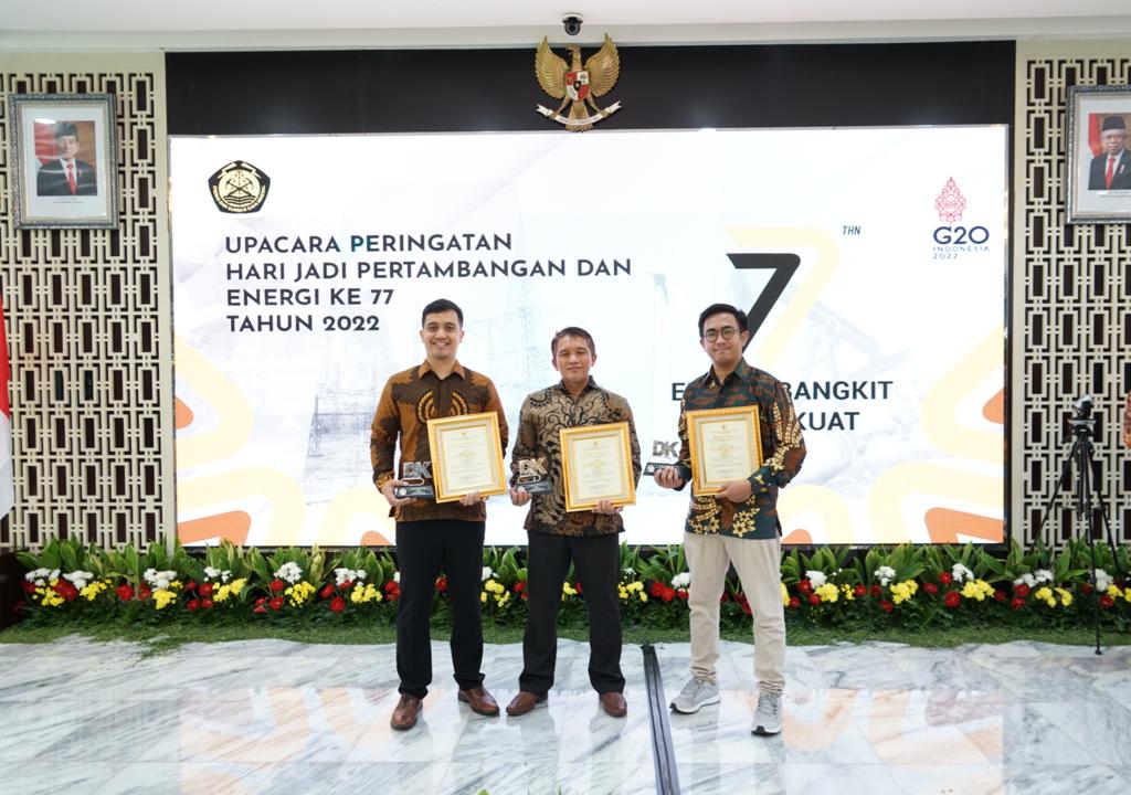 Tiga Penghargaan Dharma Karya ESDM