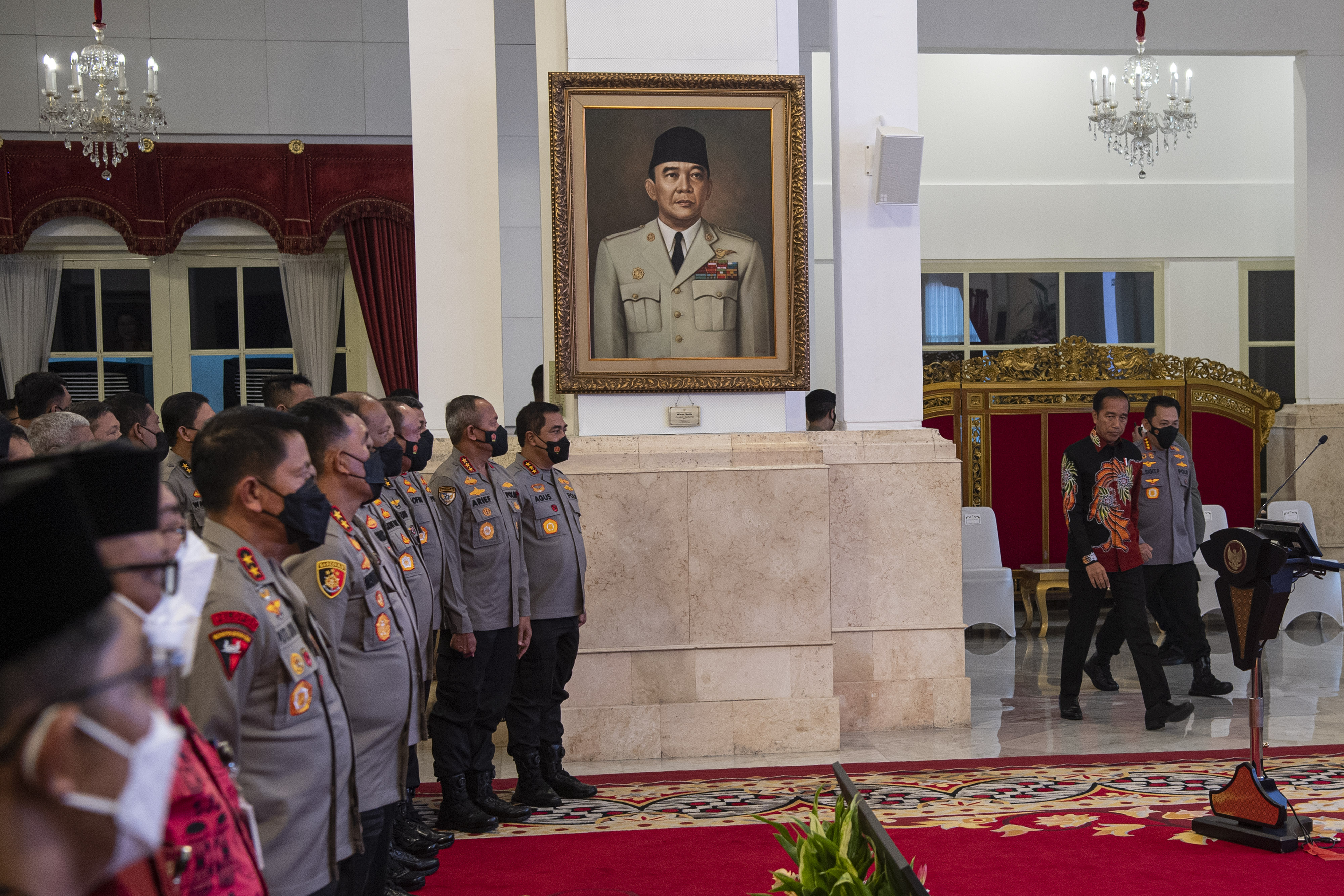 Presiden Jokowi Singgung Masalah Gaya Hidup Polri 
