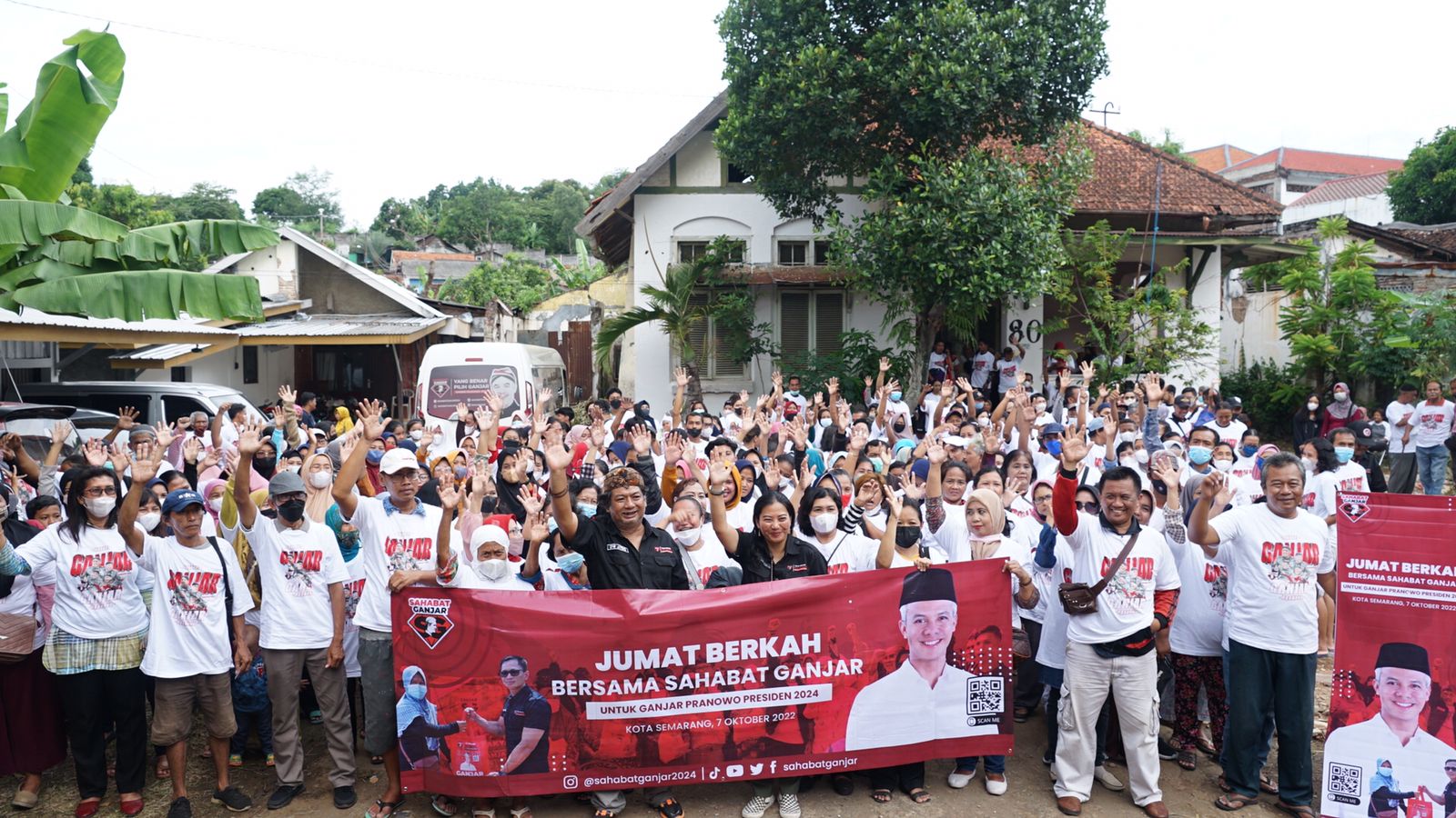 Aktivitas Sahabat Ganjar di Semarang